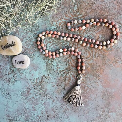 mala meditation beads and stones